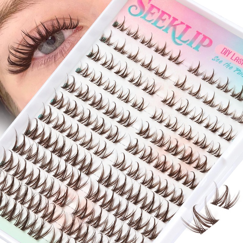 Bunny Lash Clusters Brown Manga Lash Clusters Spiky Doll Individual