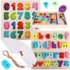 Asher and Olivia Alphabet Number Puzzles & Flash Cards –