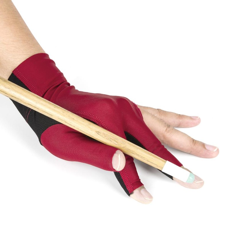3 Open Fingers Billiard Gloves for Men Women Elastic Non