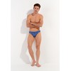 HOM Men's Slip de Bain Micro Socoa Swim Briefs, Navy