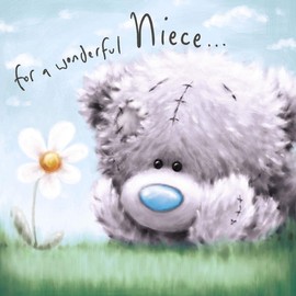 Me To You Bear Wonderful Niece Softly Drawn Birthday Card