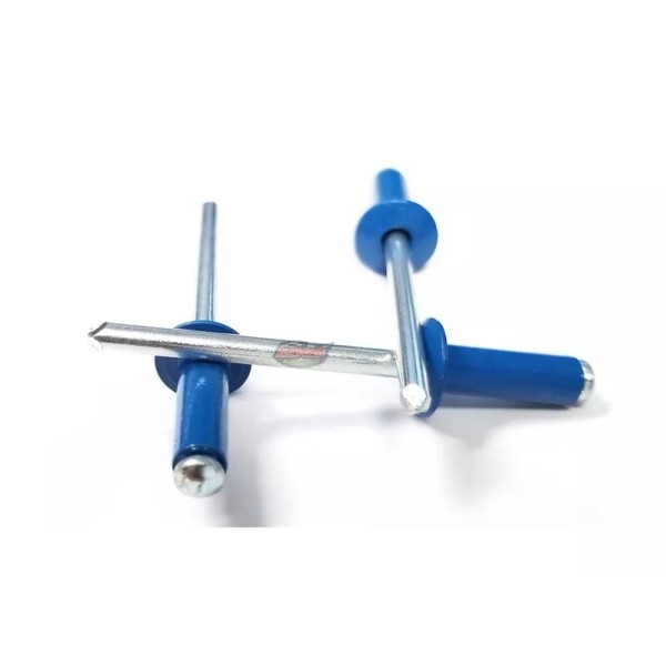 Edge Performance Products Chevron Blue 3/16" Pop Rivets Aluminum Small