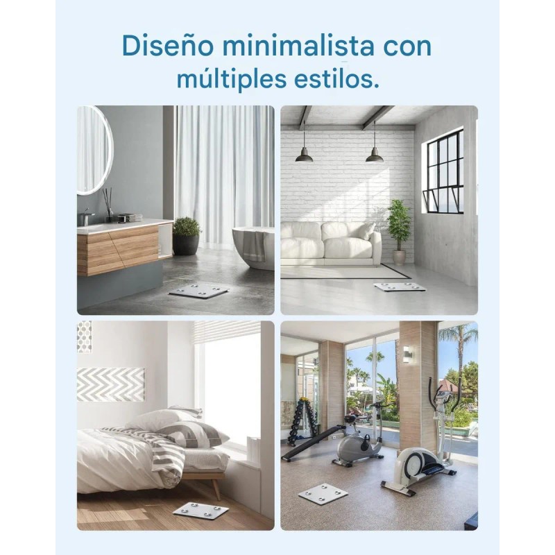 Báscula digital Renpho Balança Sem Fio Inteligente ES-CS20M Color Blanco