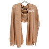 GFM® Silky evening Scarf Shawl Wrap for Wedding Bridesmaids -