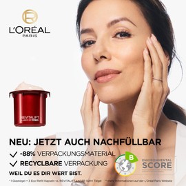 L'Oréal Paris Anti-Age Day Cream Refill Capsule Cream Reduces Wrinkles & Tightens Skin with Pro-Retinol, Hyaluronic Acid and Vitamin C, RevitaLift Laser X3, 1 x Refill Capsule 50 ml