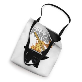 I'd Rather Be Forging Funny Blacksmith Metalworking Forge Tote Bag