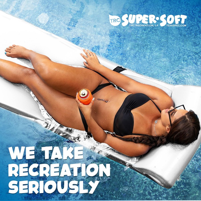 TRC Recreation Sunsation 1.75" Thick Foam Pool Float Lounger w/