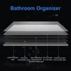 WallMounted Hair Dryer Holder Hairdressing Blower Bracket Bathroom Shelf Storage