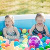 Evajoy Inflatable Pool, Full-Sized Inflatable Swimming Family Pool with Seats,