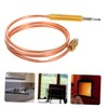 Mipcase Replacement Thermocouple Sensor for Fireplace Thermocouple with Overheat Protection