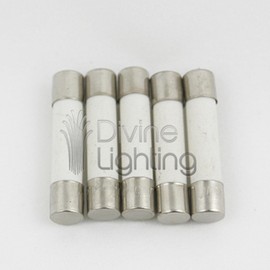 5 Qty. MDA 15A Slow-Blow Ceramic Fuse 15 Amp 250v MDA15A,MDA15