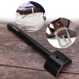 Leather Craft Punch Corner Punch Tools Semicircle Half Round Cutter Set DIY Hole Punch Cutter for Belt Wallet Strap Sewing(35mm)