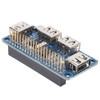 USB Expansion Board Module with Changeable Interface Hub Splitter for