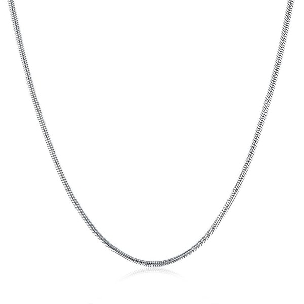 Savlano 925 Sterling Silver Solid Italian Round Diamond Cut Snake