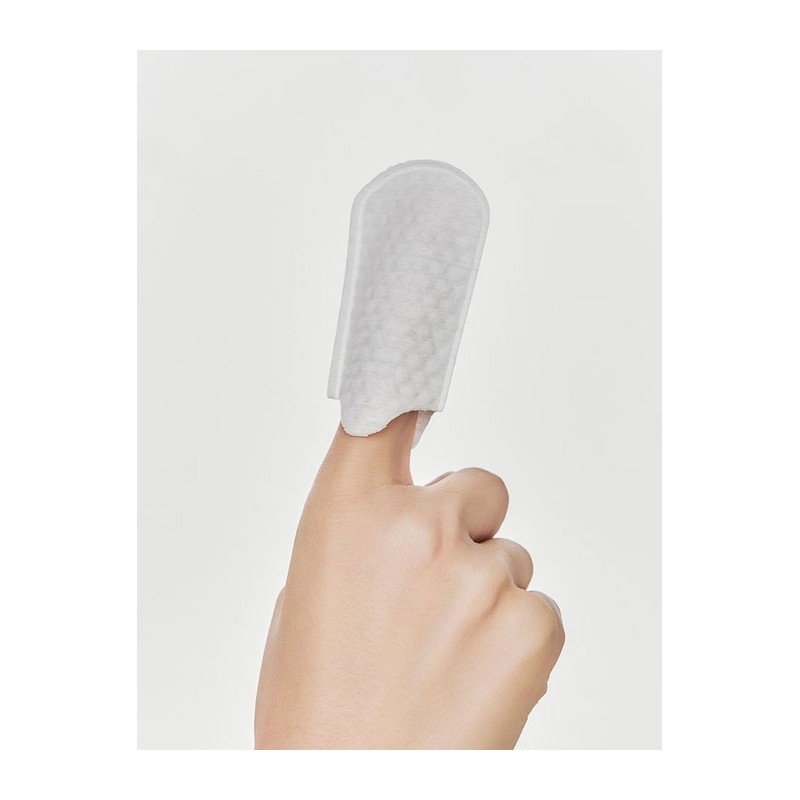 Clear Finger Pad Cotton Pads 50 Sheets (1BOX) / 클리어