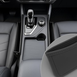 AC4 2 packs Universal seat Gap Filler Organizer | car Side Pocket Organizer Front seat for Keys, Phones, Coins, Sunglasses, documents, and More.