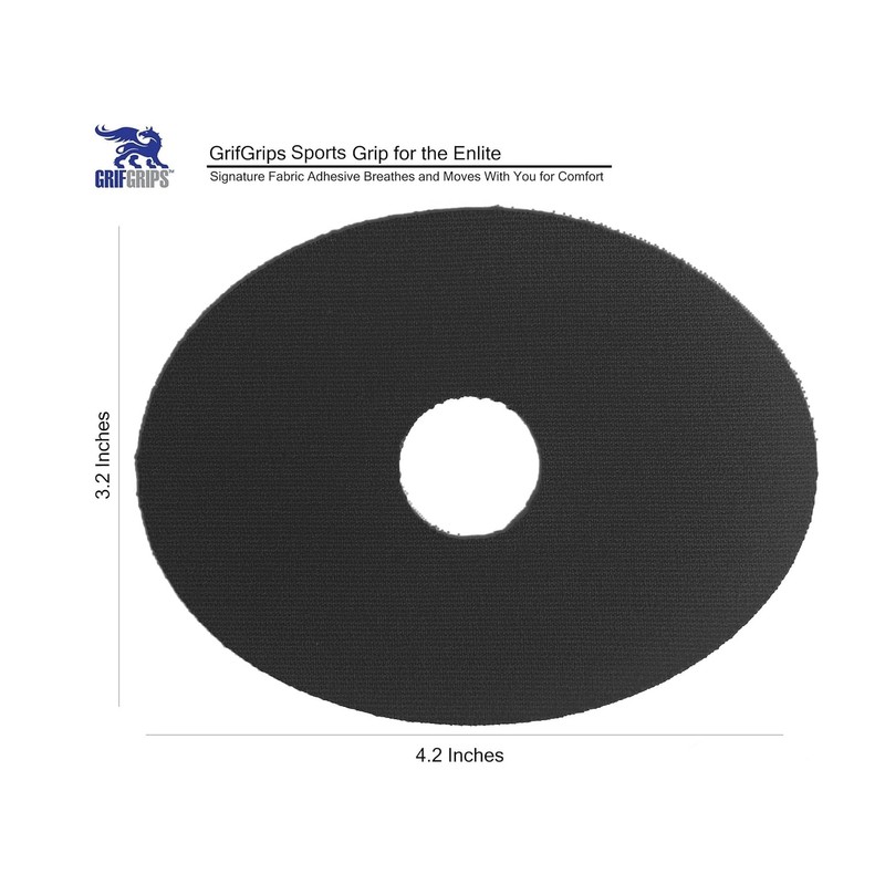 GrifGrips Oval Sports Grip Adhesive Patch for Medtronic Enlite -