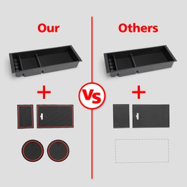 CreekT Central Control armrest Box Storage Box for Ford F150