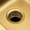 Lonsince Extended Garbage Disposal Flange for Kitchen Sink,Gold Sink Flange,Deep