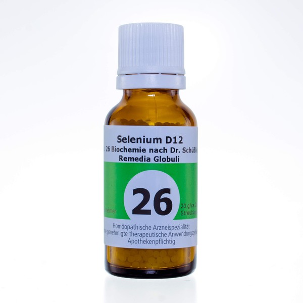 Schuessler Salts Globules Remedia Selenium D12 No. 26