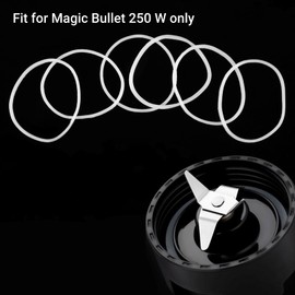 Mixer Replacement Seals O-Ring Rubber Seal Ring, 8 Pieces Mixer Seal Replacement Parts for Mr Magic, Blender Sealing Ring Seal Replacement Accessories Fit for Magic Bullet 250 W