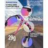 Polarized Sports Sunglasses for Men Women Youth Baseball Cycling Running