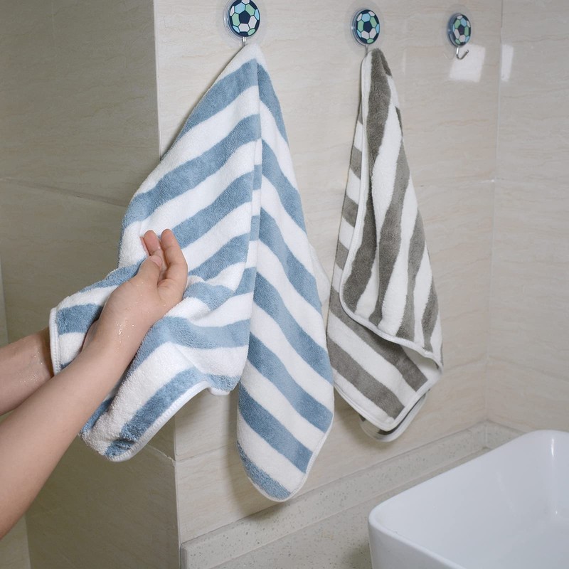 VIVOTE Microfibre Hand Towels for Bathroom, Super Soft & Fluffy
