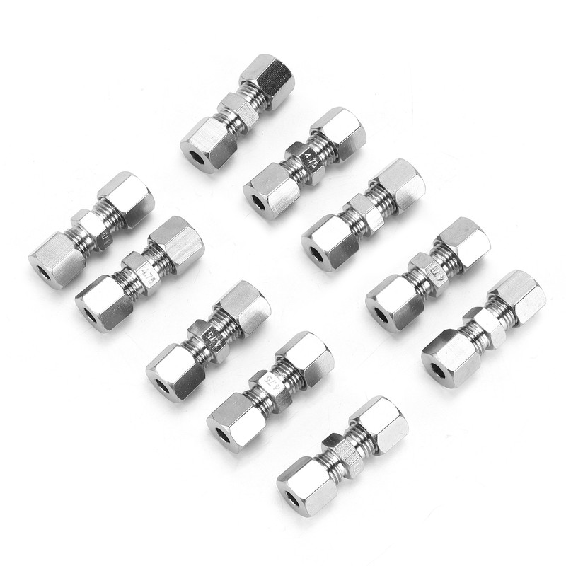 10PCS Quick Brake Line Connector for 4.75mm Braking Cable Metal