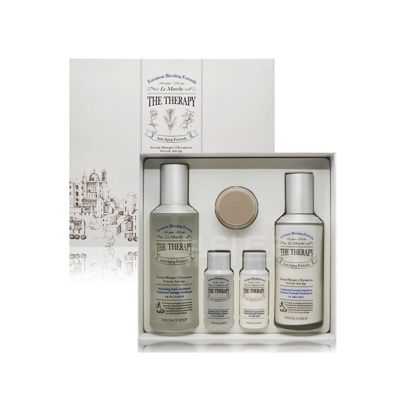 The Face Shop The Therapy Moisture 2-piece Set/Gift Set /
