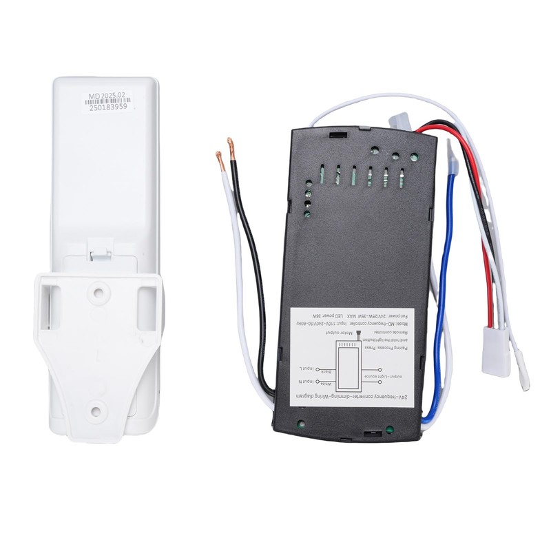 Universal Ceiling Fan Remote Control Kit, Hard Wired Fan Remote