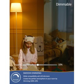 ZEQIDOU Amber Sleep Light Bulbs Dimmable, Blue Light Blocking, A15 E26 5W(40 Watt Equivalent) Dim Light Bulb,1800K Warm Light Bulbs for Healthy Sleep, Bedroom, Kids Room, 4-Pack