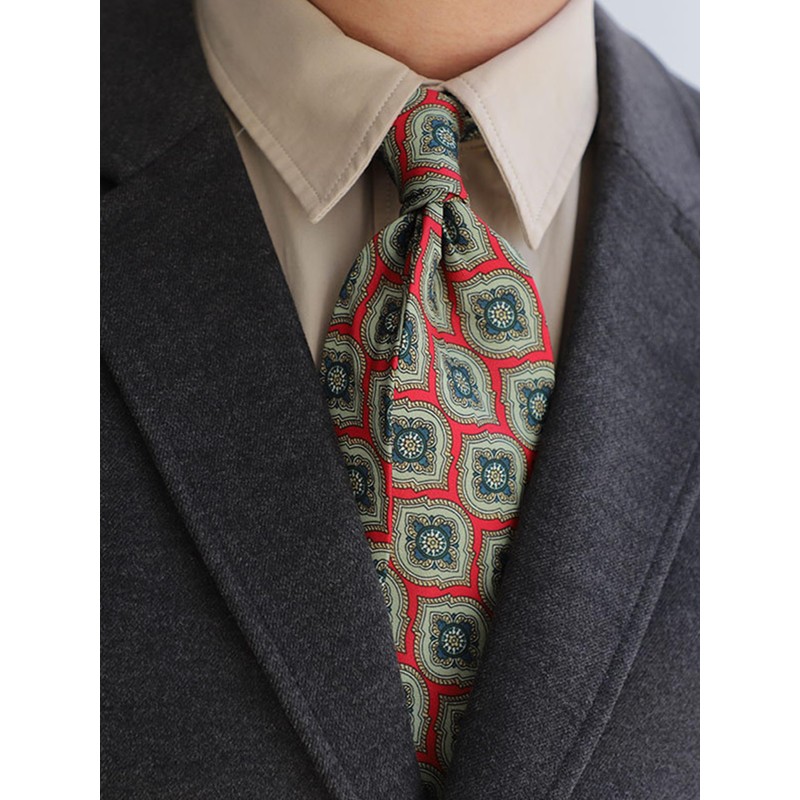 WANYING Men's Vintage Retro 9 cm 3.54 Inch Wide Tie