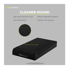 Knox Gear Studio Monitor Isolation Pads for 3-4-Inch Speakers (2-Pack)