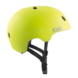 Tsg Meta Solid Color Helmet, Unisex, Meta Solid Color, satin acid yellow