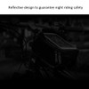 WHEEL UP Rainproof Bicycle Bag Frame Front Top Tube Reflective