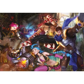 Clementoni Clementoni 35559 League of Legends Puzzle 500 Pieces Adult LOL Puzzle Adult in 49 x 36 cm