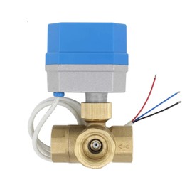 OemClima 2 modes - 3 port motorised valve motorized valve 3 way ball valve 12v - three port valve 1/2 3/4 1 1-1/4 1-1/2 inch (1 inch - DN25)