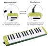EASTROCK 32 Key Melodica Instrument Air Piano Keyboard Soprano Melodica