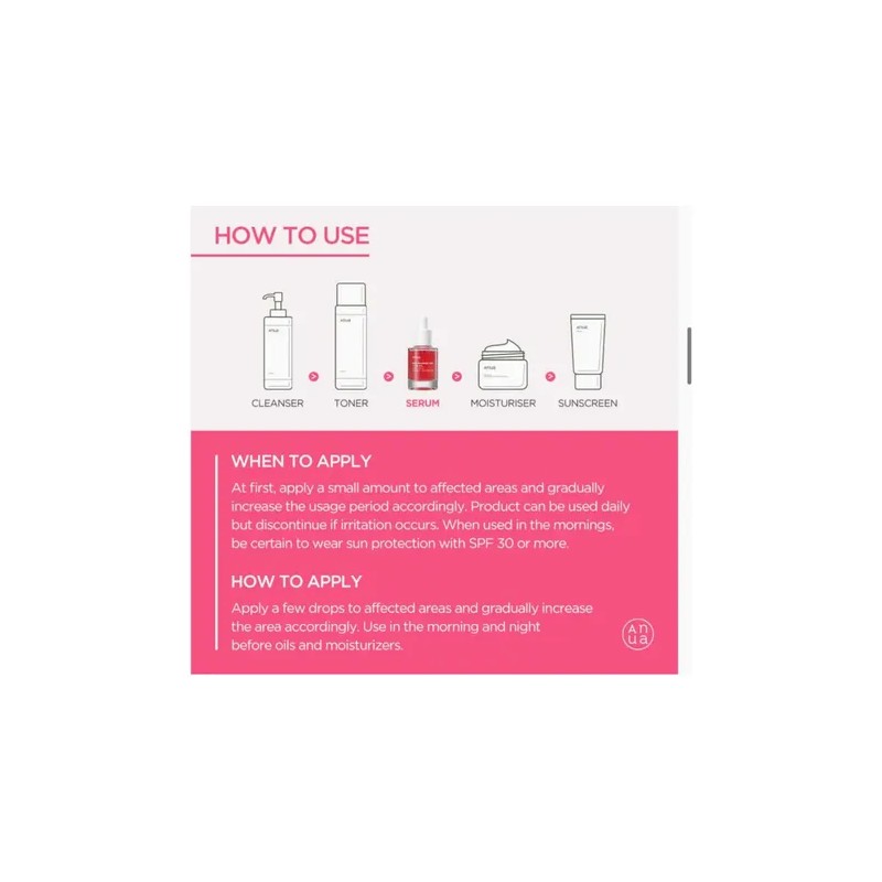 Anua - Niacinamide 10 Txa 4 Serum 30ml Anti Manchas