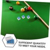 Kisangel Billiards Chalk Cubes 12 Pieces Pool Chalk for Snooker