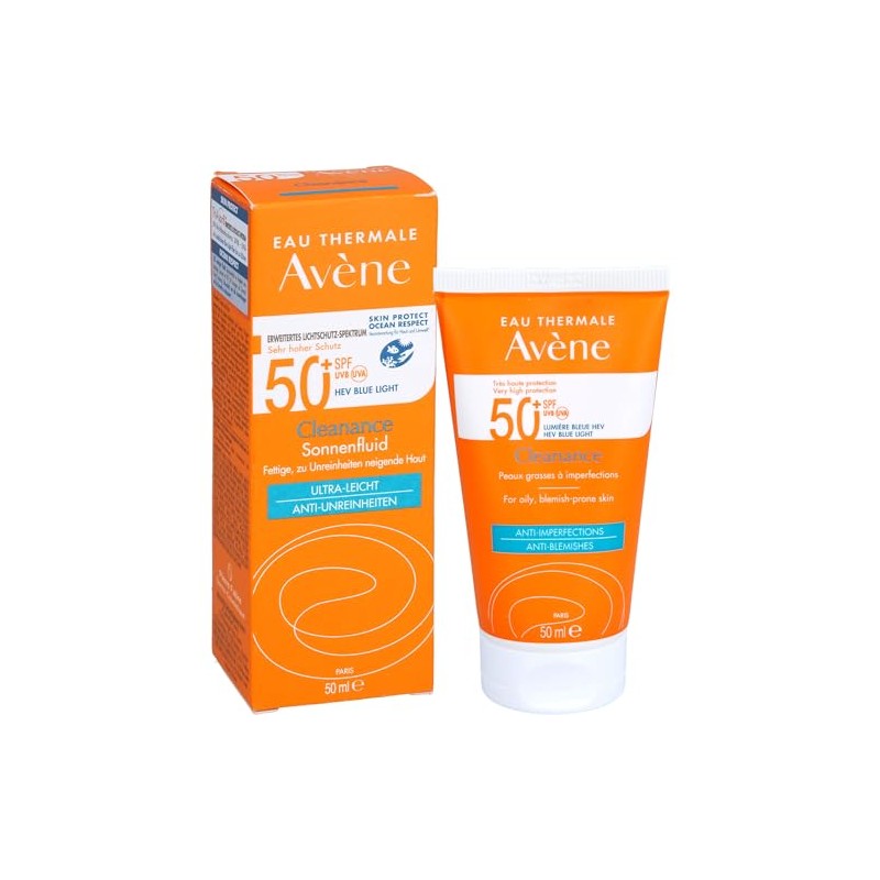 Avene Cleanance, Protector Solar FPS 50+, 50ml