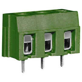 16A 3 Pin 7.5mm L/P Terminal Block | Terminal Blocks Cable Board Terminal Terminal Block - CTBP55VK/3
