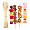 Jands Palillos Para Brochetas Palo De Bambú Madera 15cm 90pzs