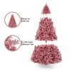 Best Choice Products 7.5ft Artificial Tinsel Christmas Tree Seasonal Holiday