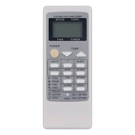 Replace AC Remote Control Suits for Sharp Portable Air Conditioner Remote CRMC-A805JBEZ, CRMC-A705JBEZ CRMC-A663JBEZ CRMC-A775JBEZ CRMC-A663JBEZ CRMC-A729JBEZ CRMC-A753JBEZ CRMC-A750JBEZ CRMC-A810JBEZ