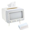 Tissue Holder Cute TV Shaped Tissue Dispenser Tissue Storage Box
