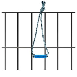 Engaging Chew Toys for Dogs - Puppy Crate Training Aids, Puzzle Treat Dispenser with Rope Ball for Reducing Stress and Anxiety, Compatible with Peanut Butter Treats