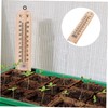 CAXUSD Professional Wall Thermometer Pcs Wooden Room Thermometers Accurate Temperature