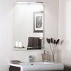 YIQAN 30cm luce specchio bagno led 7W 490 lumen 230