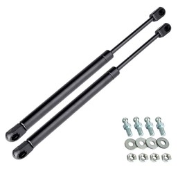 YSIL 15 Inch Gas Struts Shock Lift Supports Gas Prop Spring Struts for Cars Pickup Truck Cap Camper Shell Rear Window RV Door Strut Leer Topper Canopy Toolbox Cabinet Floor Hatch 45Lbs Pack of 2